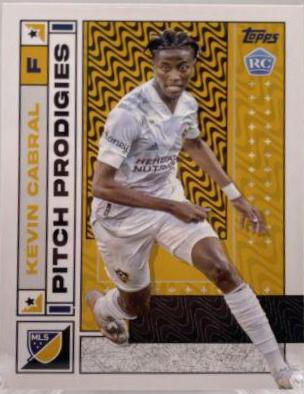 Kevin Cabral #172 Soccer Cards 2022 Topps MLS