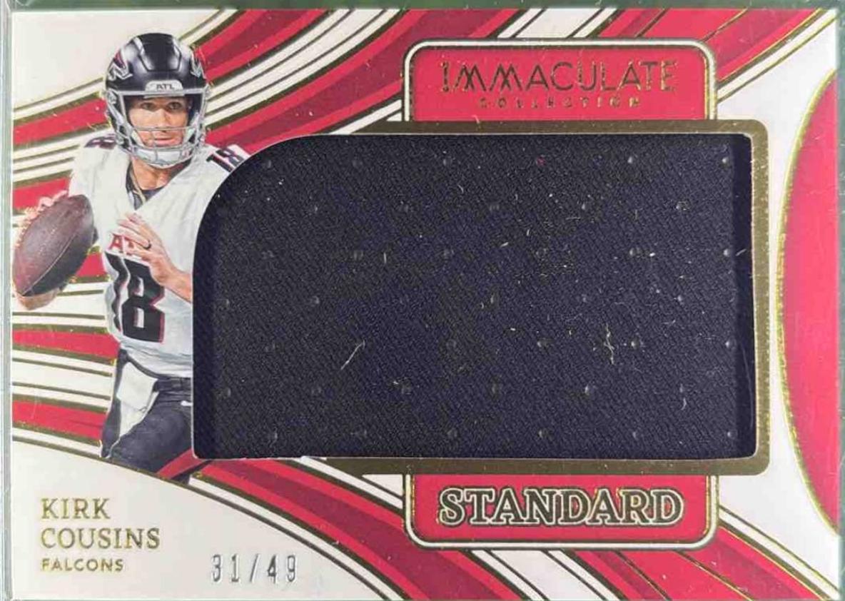 Kirk Cousins #54 2024 Panini Immaculate Standard Jersey Football