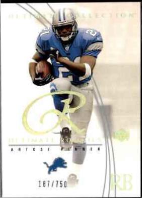 Artose Pinner #67 2003 Ultimate Collection Football