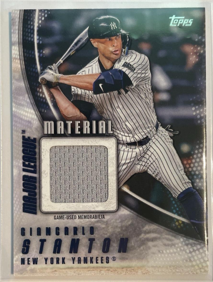 Giancarlo Stanton #MLM2-GS 2025 Topps Major League Material Baseball