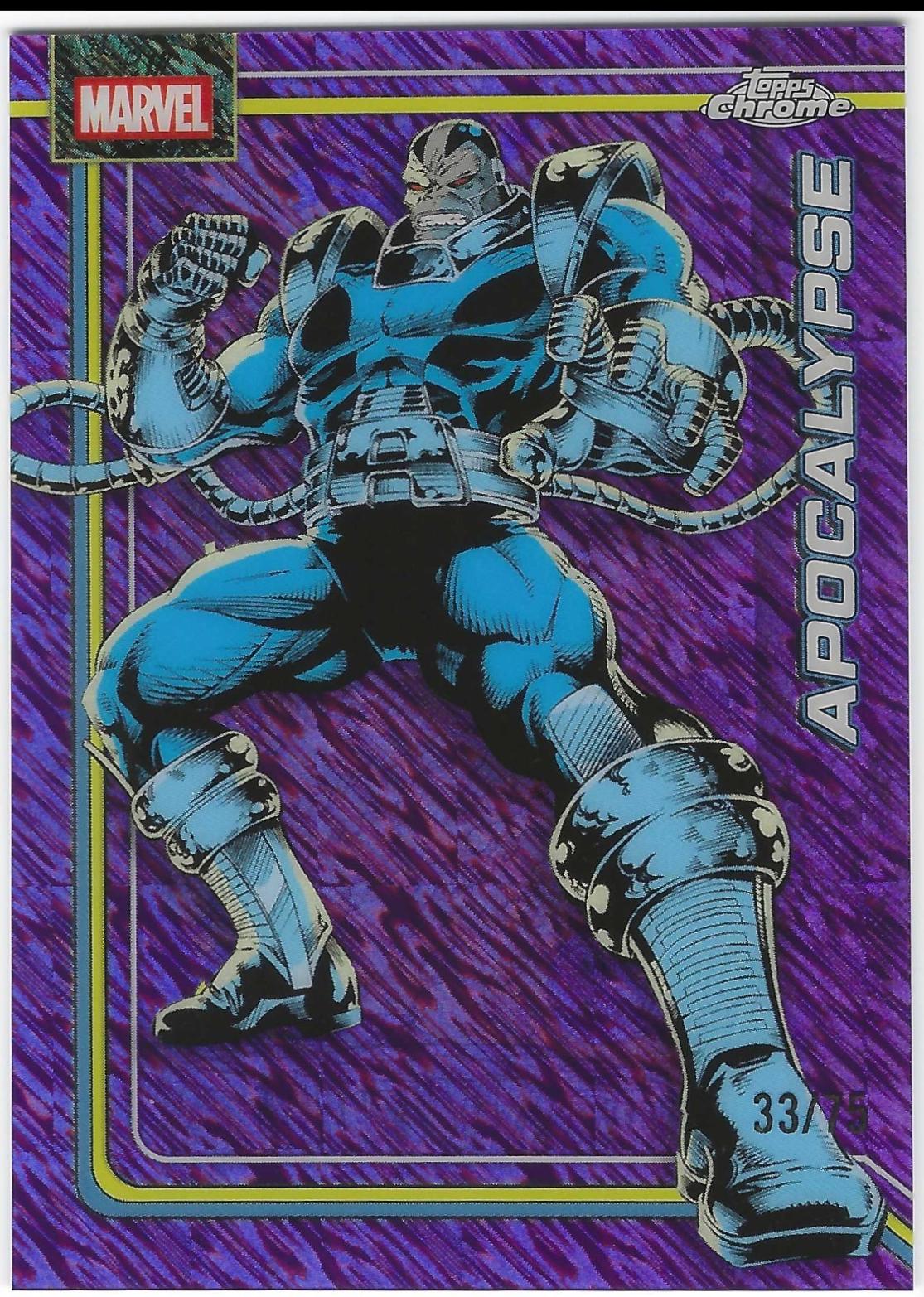 Apocalypse Purple Shimmer Refractor