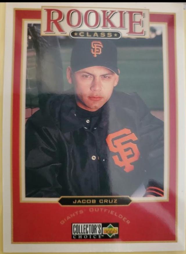Jacob Cruz #9 Baseball Cards 1997 Collector's Choice