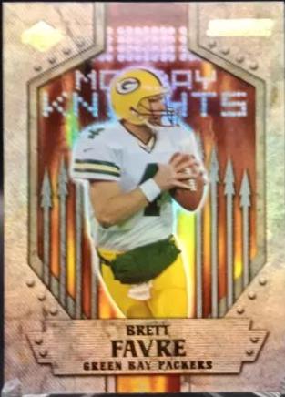 Brett Favre #MK11 Football Cards 2000 Collector's Edge Supreme Monday Knights