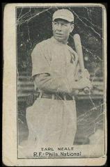 Earl Neale Baseball Cards 1921 E220 National Caramel Prices