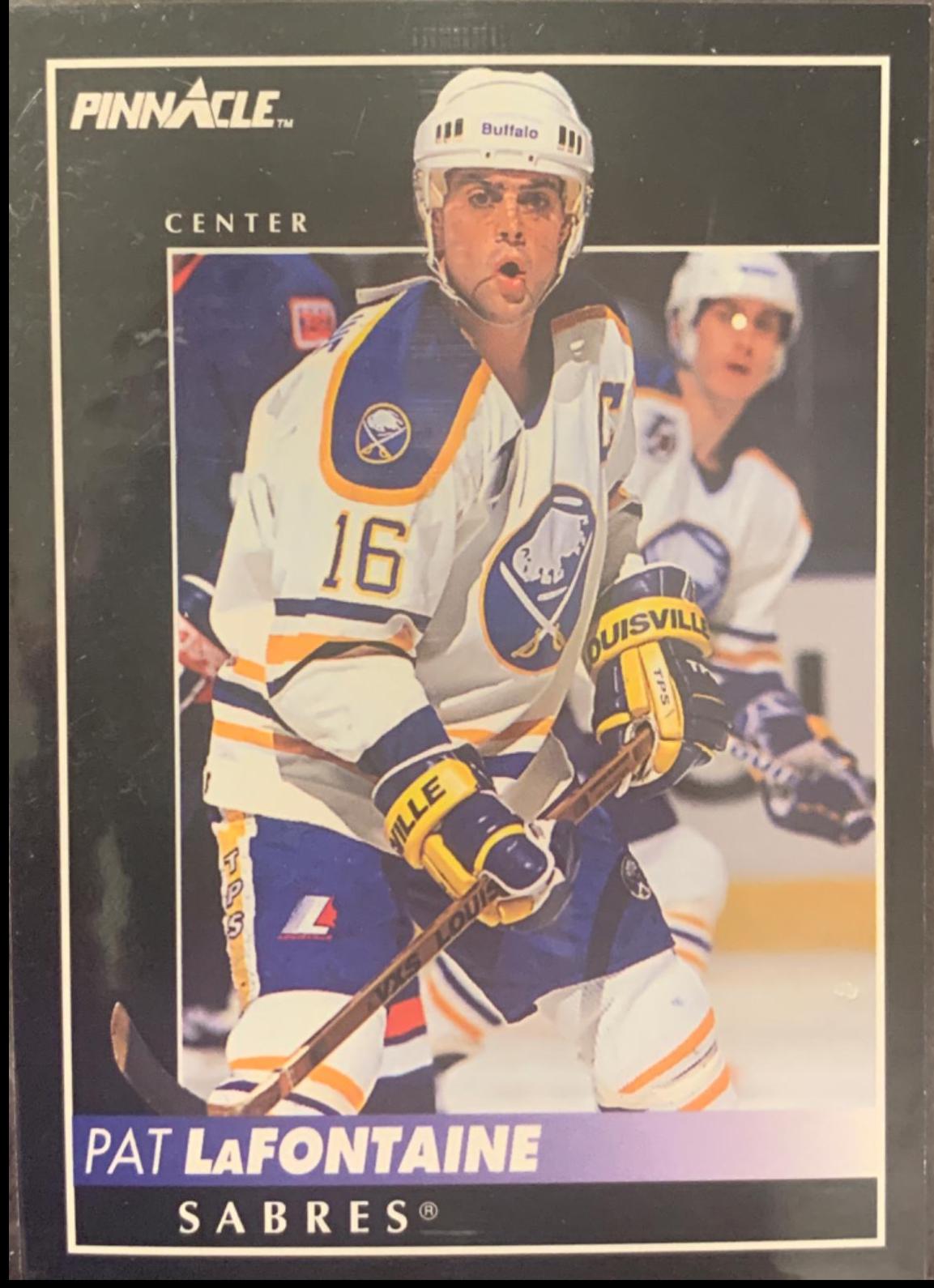 Pat LaFontaine #7 Hockey Cards 1992 Pinnacle