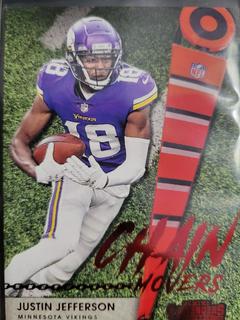 Justin Jefferson #CM-JJE (Red Parallel)
