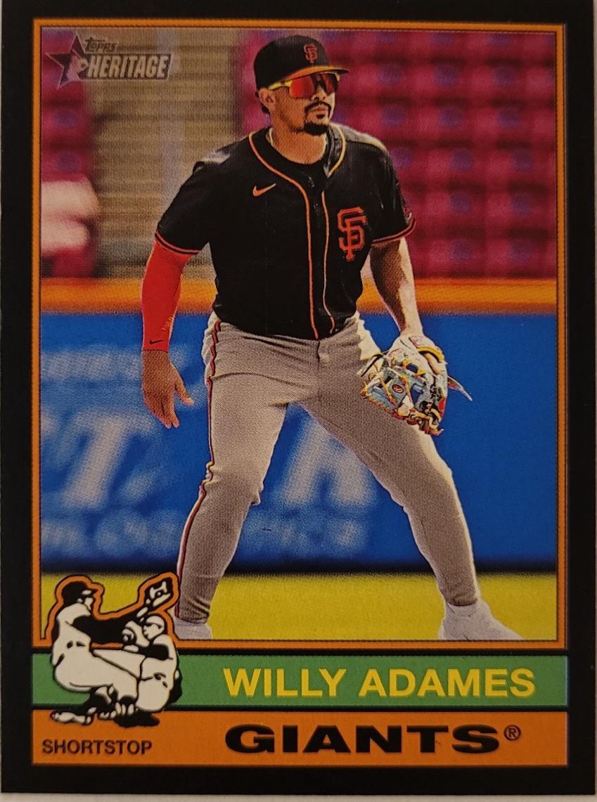 Willy Adames [Black Border] #122