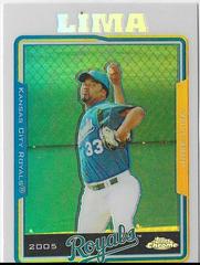 Jose Lima [Refractor] #339 Baseball Cards 2005 Topps Chrome Prices