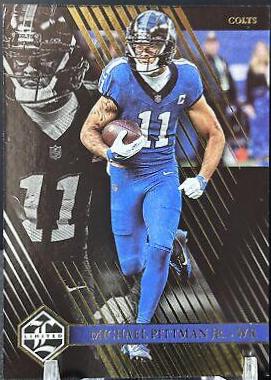 Michael Pittman Jr. #45 Football Cards 2023 Panini Limited