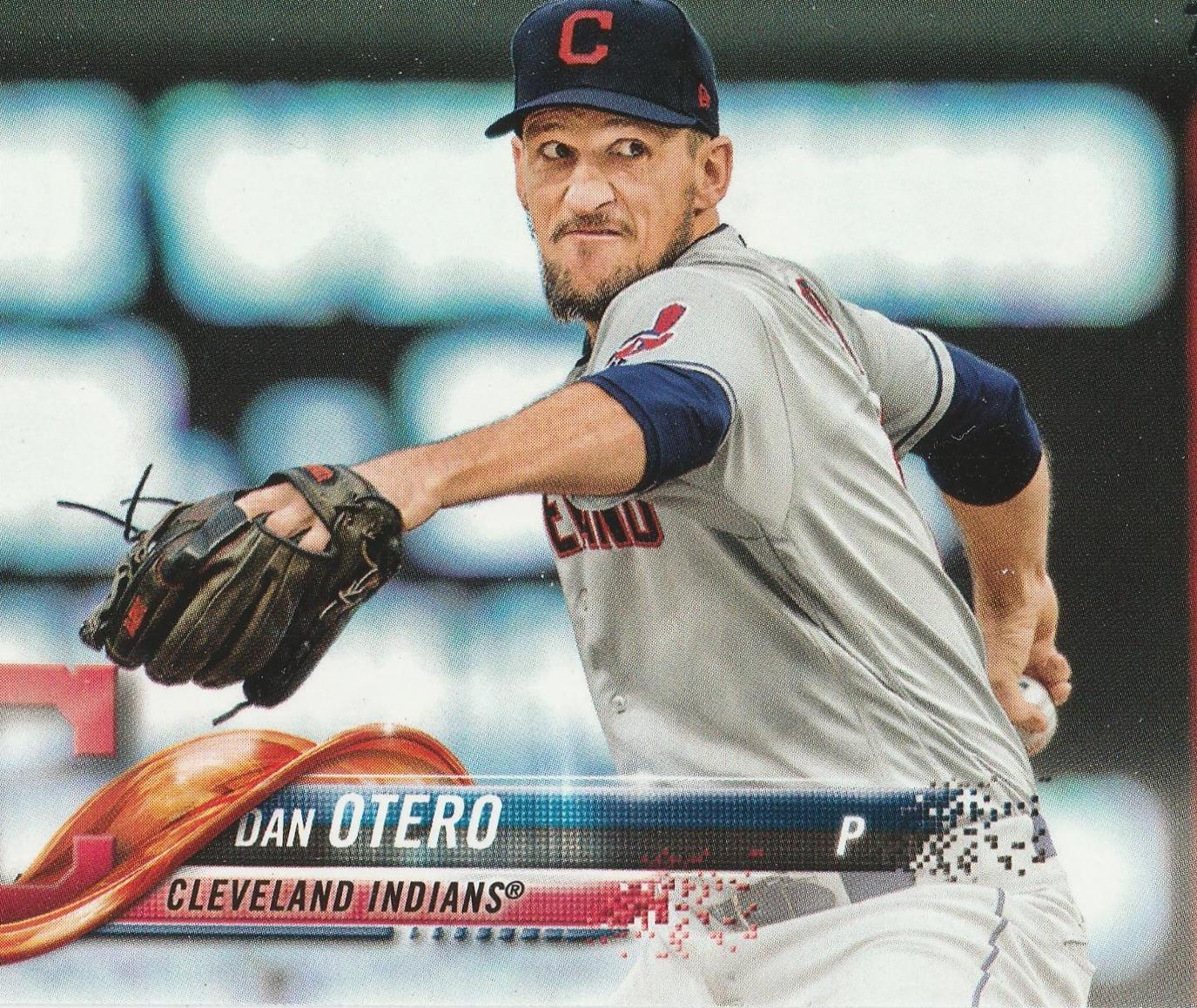 Dan Otero Baseball Cards 2018 Topps Update