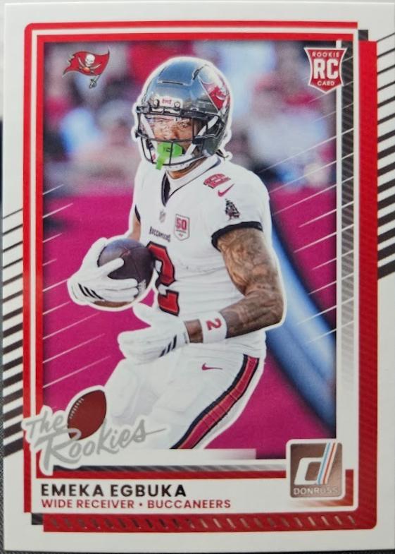 Emeka Egbuka #DRH-56 2025 Panini Donruss Rookies & Highlights Football