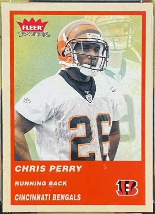 Chris Perry #343 Football Cards 2004 Fleer Tradition