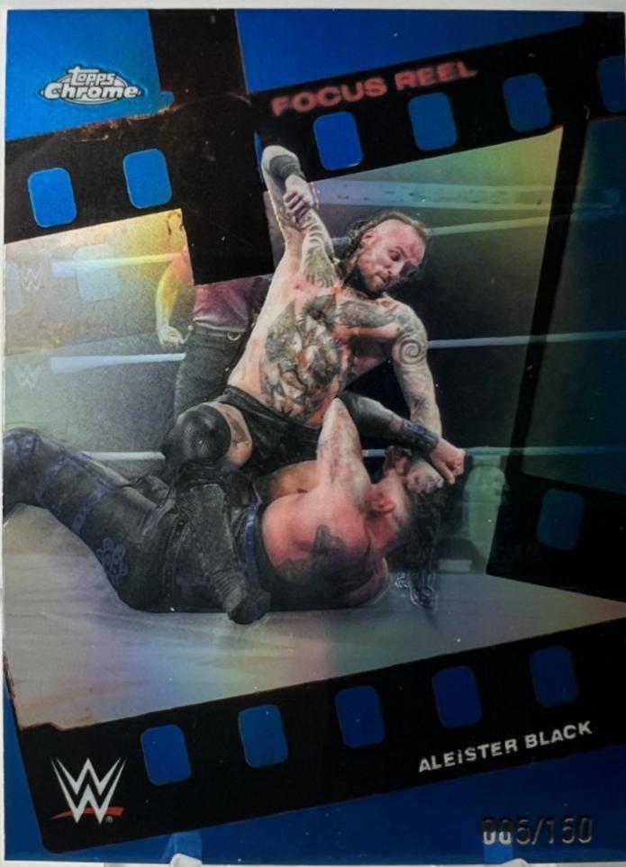 Aleister Black [Blue Refractor] #FR-27