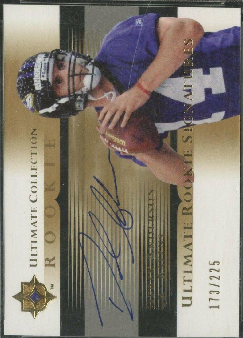 Derek Anderson [Autograph] #213