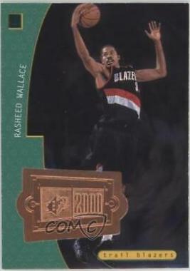 Rasheed Wallace #166 1998 Spx Finite Basketball