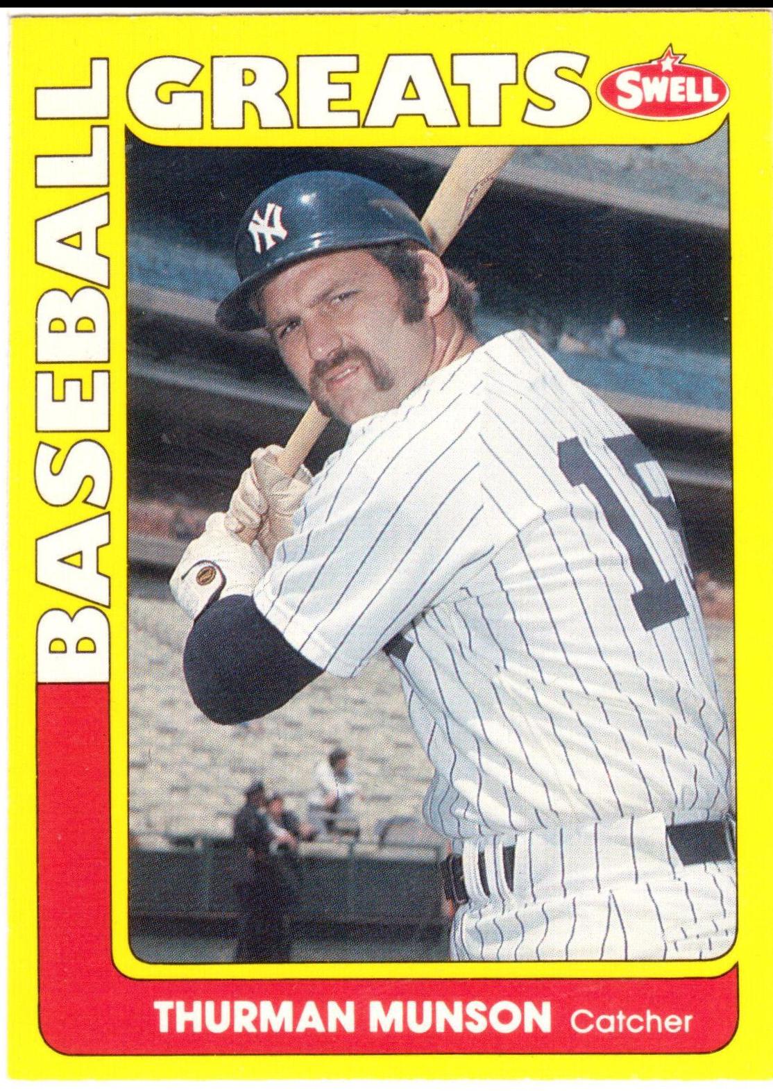 Thurman Munson #149 1991 Swell Greats Baseball