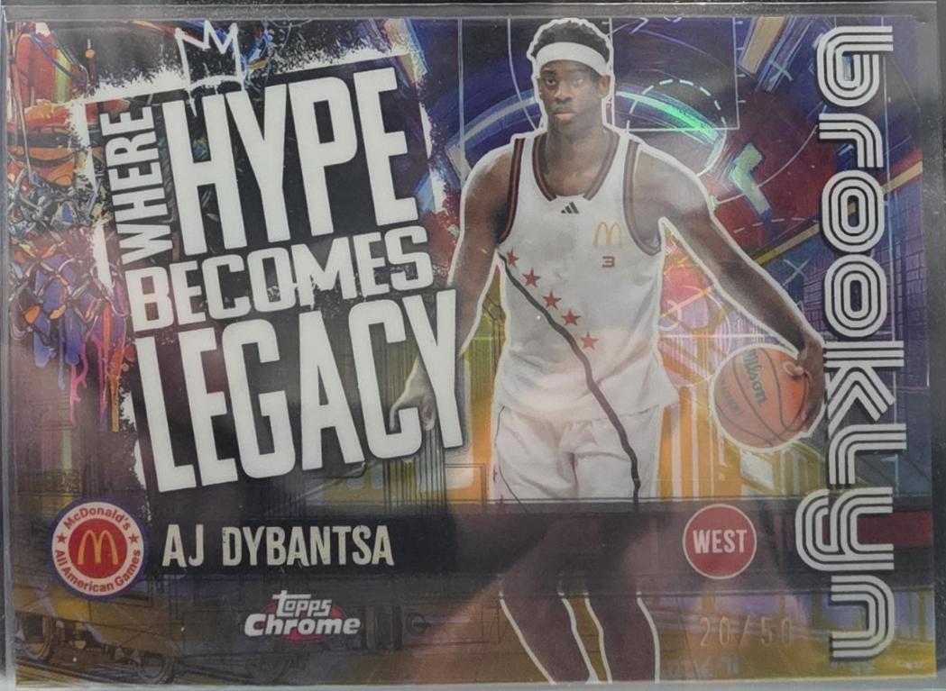 AJ Dybantsa [Gold Refractor] #HL-1