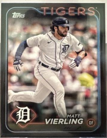 Matt Vierling [Black] (2024 Topps)