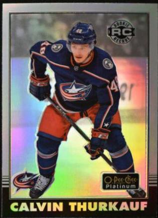 Calvin Thurkauf #R-60 Hockey Cards 2020 O Pee Chee Platinum Retro