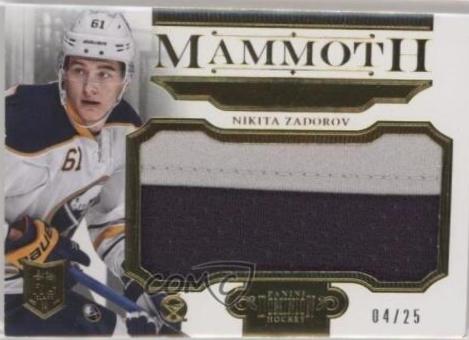 Nikita Zadorov #M-NZ Hockey Cards 2013 Panini Dominion Mammoth Jersey