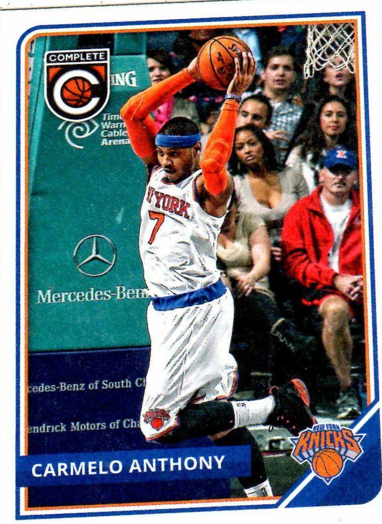 Carmelo Anthony #64 2015-16 Panini Complete Basketball