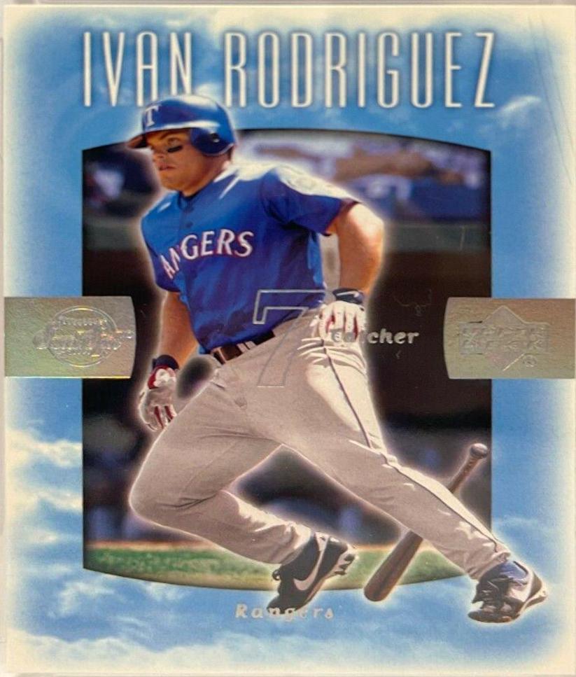 Ivan Rodriguez #21 Baseball Cards 2002 Upper Deck Sweet Spot