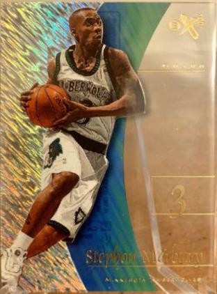 Stephon Marbury #13 Basketball Cards 1997 Skybox E-X2001