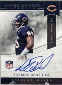 Richard Dent #AWA-RD Football Cards 2022 Panini Prestige Award Winners Autographs