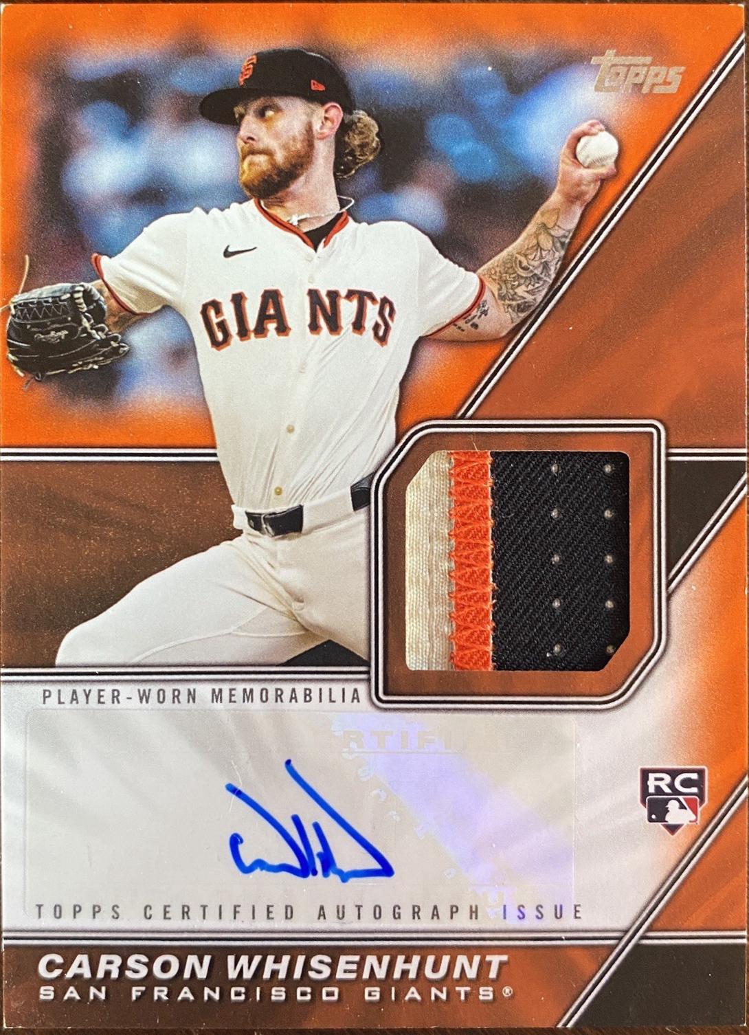 Carson Whisenhunt [Orange] #MLMA-WHI