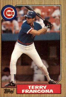 Terry Francona #785 Cover Art