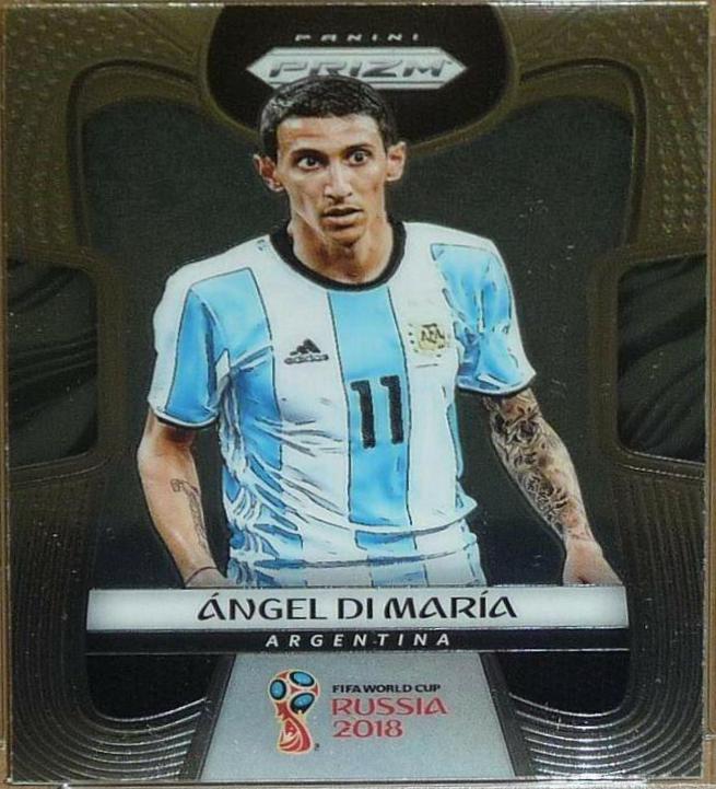 Angel Di Maria #2 Soccer Cards 2018 Panini Prizm World Cup