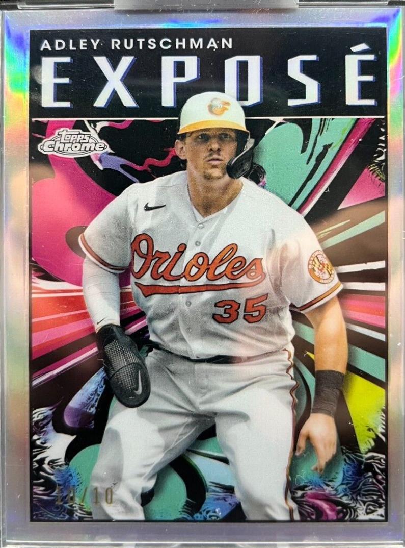 Adley Rutschman #TCE-11 Baseball Cards 2024 Topps Chrome Expose