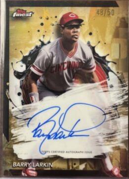 Barry Larkin [Gold Refractor] #FA-Bla