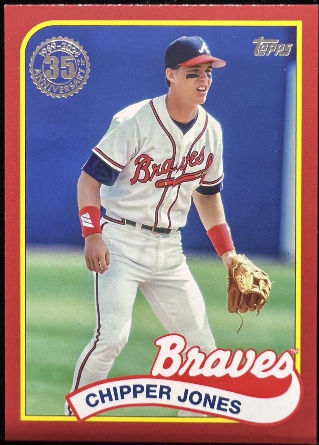 Chipper Jones [Red] #89B-76