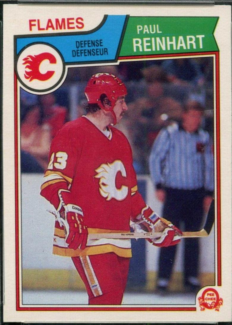 Paul Reinhart #91 Hockey Cards 1983 O-Pee-Chee