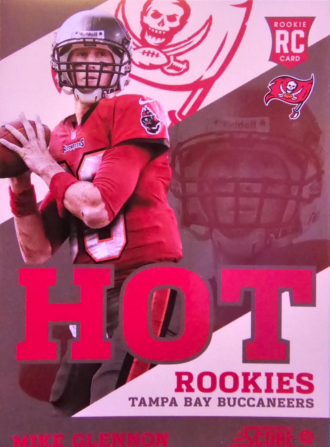 Mike Glennon #6 Football Cards 2013 Panini Score Hot Rookies