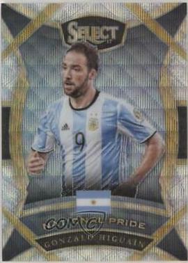 Gonzalo Higuain #1 Soccer Cards 2016 Panini Select National Pride