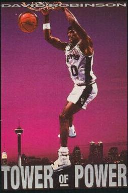 David Robinson #336 Basketball Cards 1993 Skybox Premium