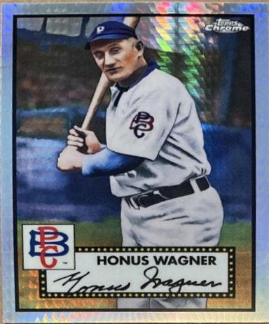 Honus Wagner #616 2021 Topps Chrome Platinum Anniversary Baseball