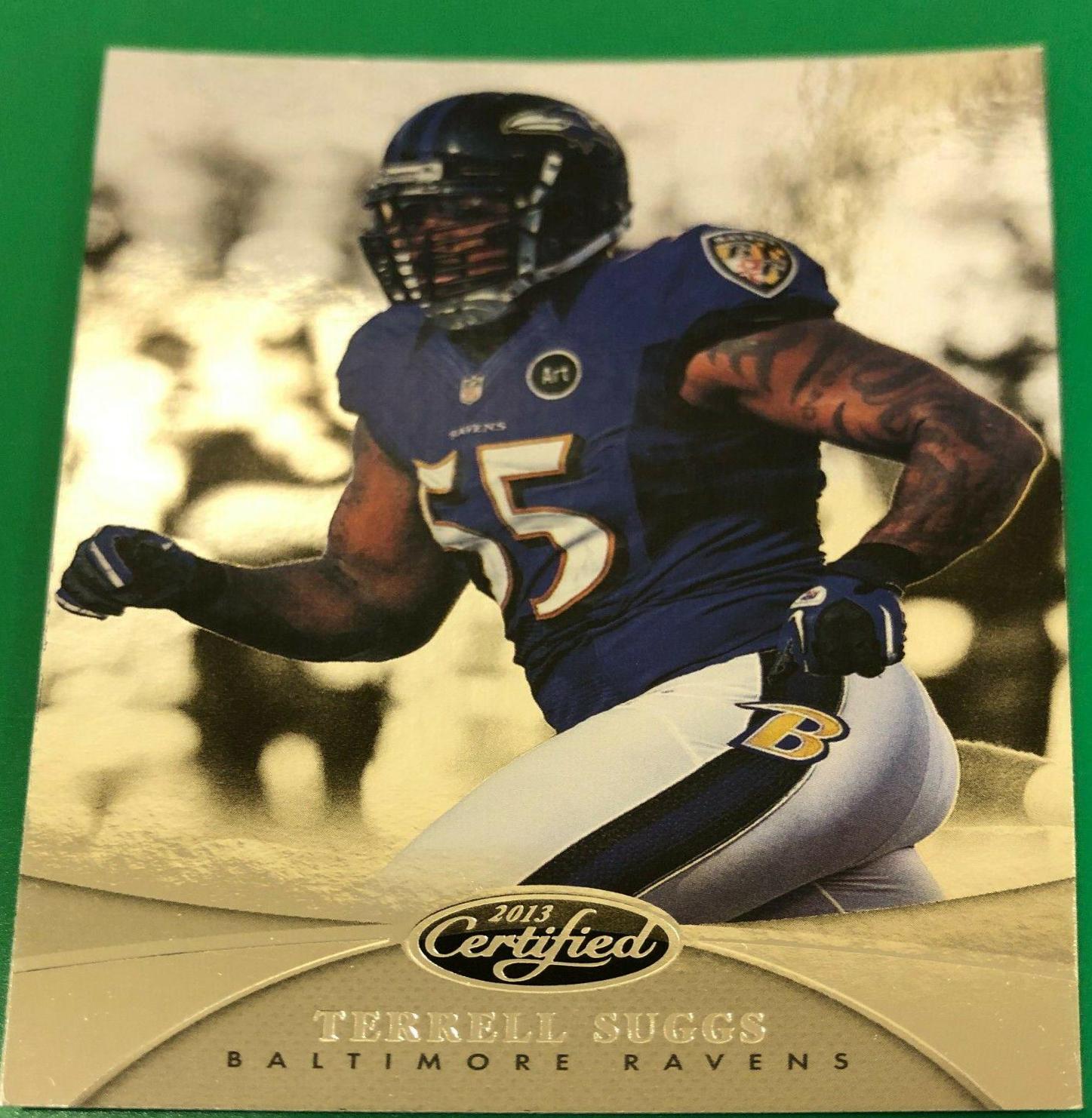 Terrell Suggs #5 Football Cards 2013 Panini Certified