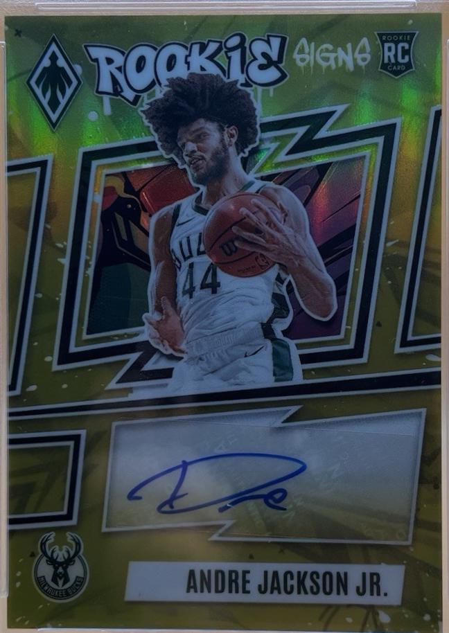 Andre Jackson Jr. [Yellow Autograph] #RS-AJJ