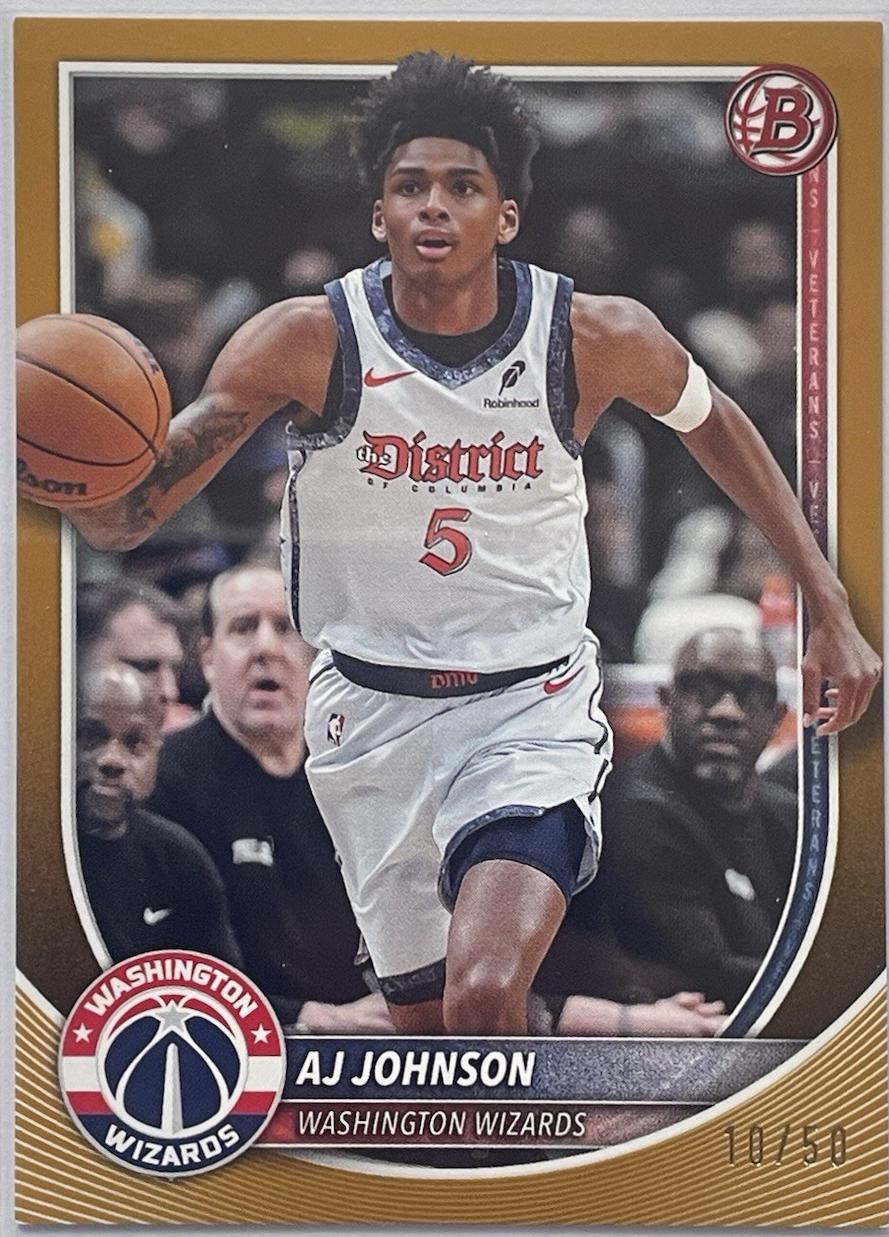AJ Johnson [Gold Border] #178