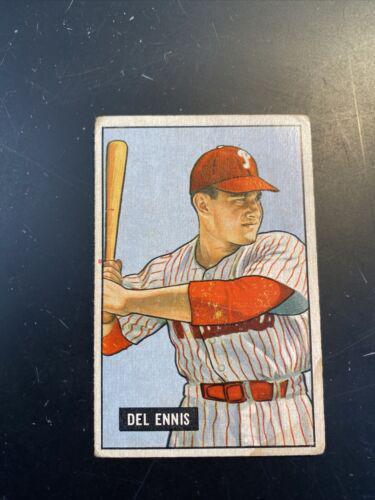 Del Ennis #4 Baseball Cards 1951 Bowman