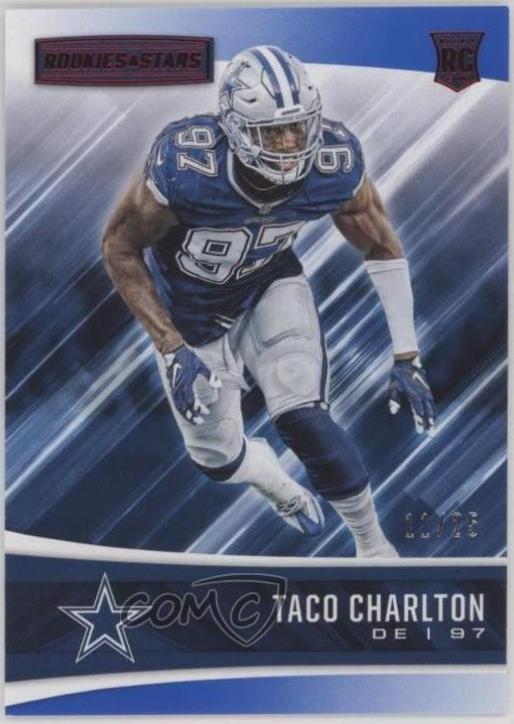 Taco Charlton [Red and Blue] #240