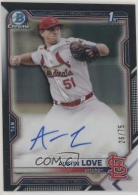 Austin Love [Black Refractor] #CDA-AL