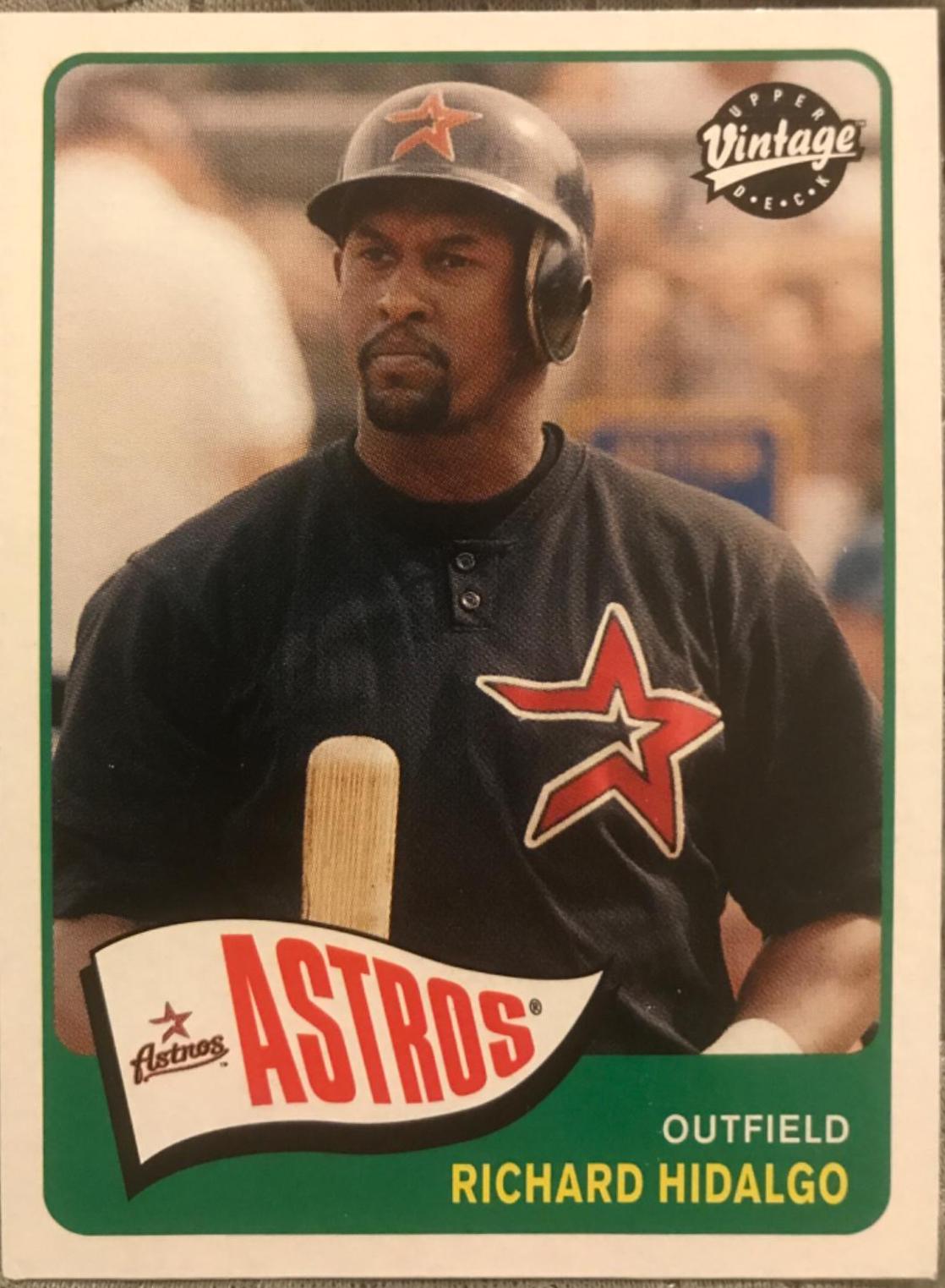 Richard Hidalgo #14 Baseball Cards 2003 Upper Deck Vintage