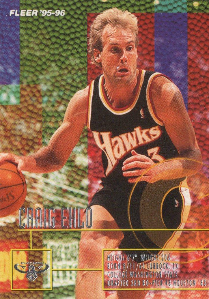 Craig Ehlo #3 Basketball Cards 1995 Fleer