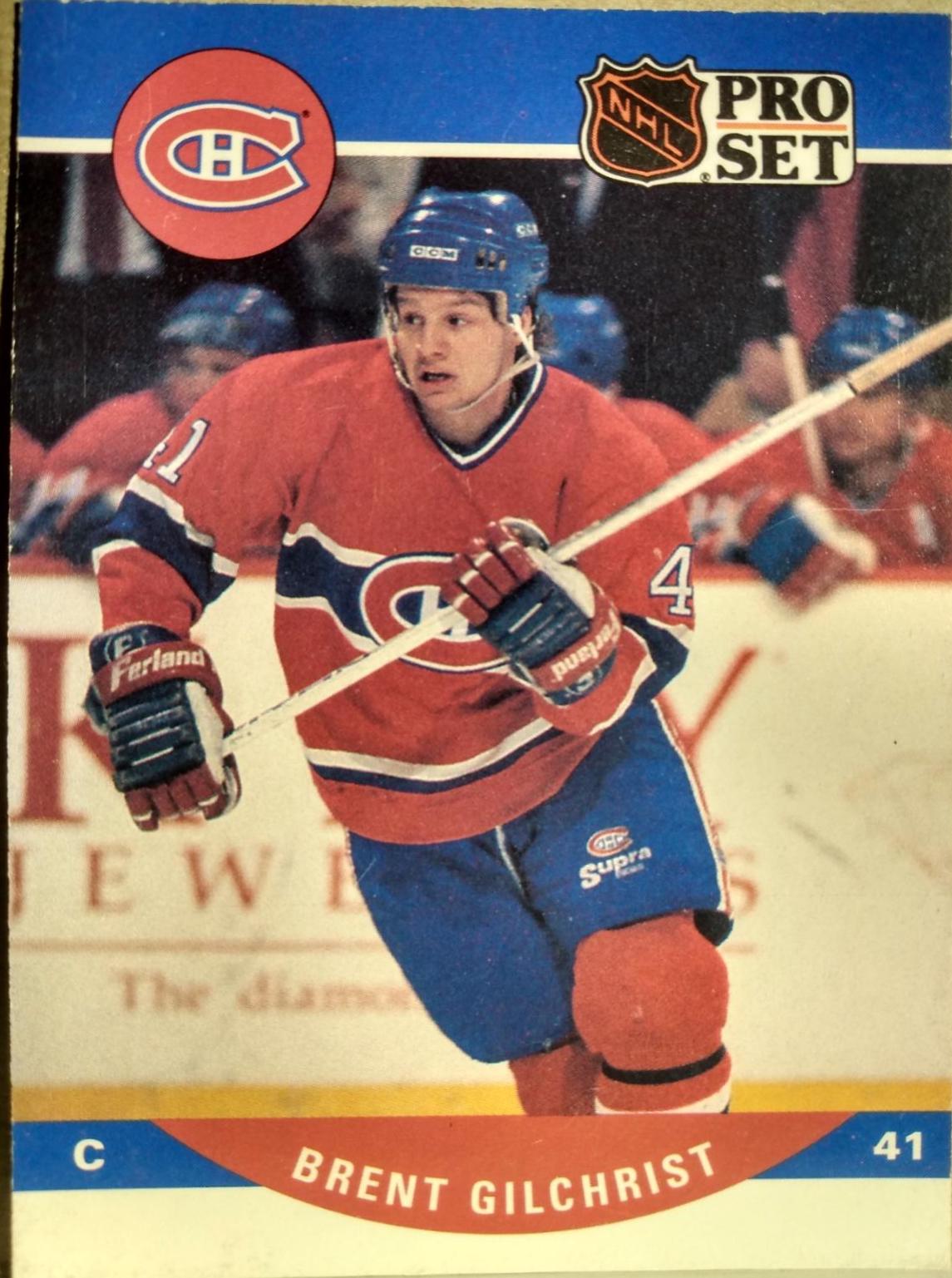 Brent Gilchrist #471 Hockey Cards 1990 Pro Set