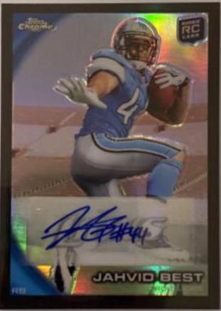 Jahvid Best [Running Pose Autograph] #C3