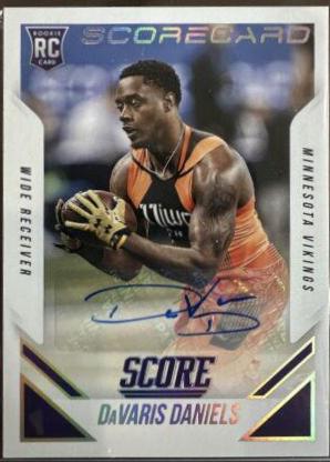 DaVaris Daniels [Autograph Scorecard] #431